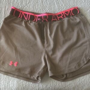 Under Armour Shorts with Pink Trim